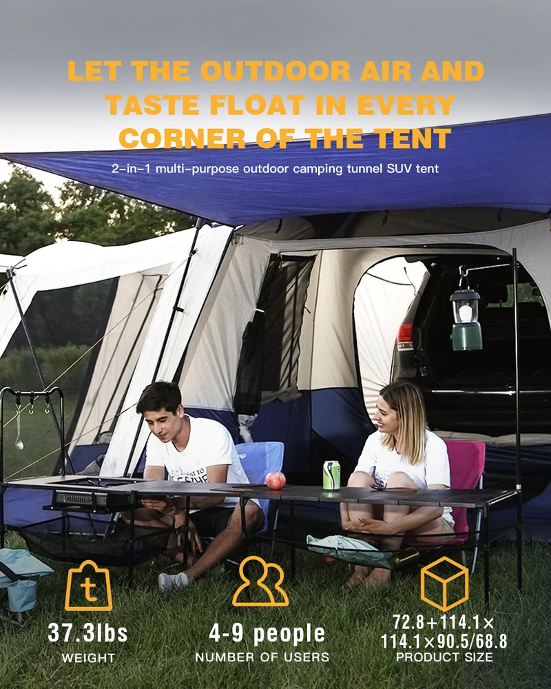 KingCamp Melfi Plus SUV Car Tent
