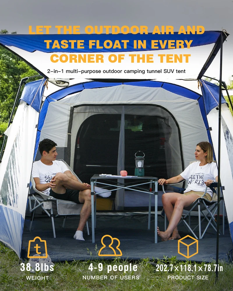 KingCamp Melfi Plus SUV Car Tent
