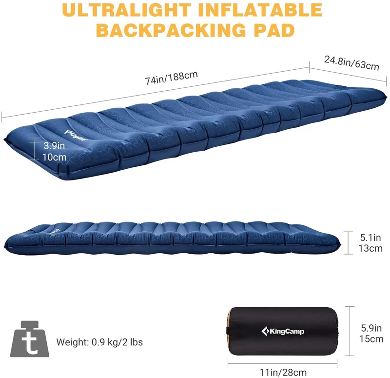 Lightweight 3.9" Thick Mattress Single/ Double