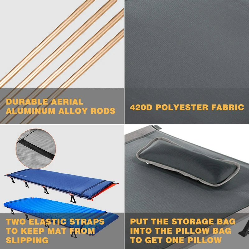 Folding Ultralight Cot | ADI Compasso d'Oro Award 2017