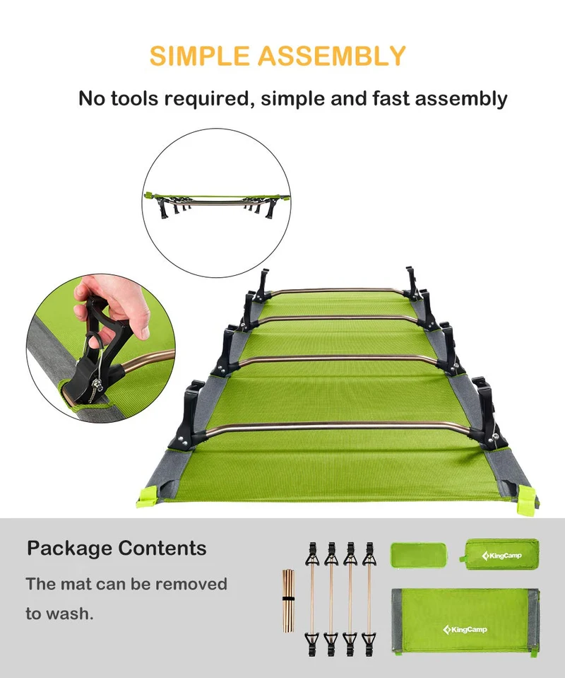 Folding Ultralight Cot | ADI Compasso d'Oro Award 2017