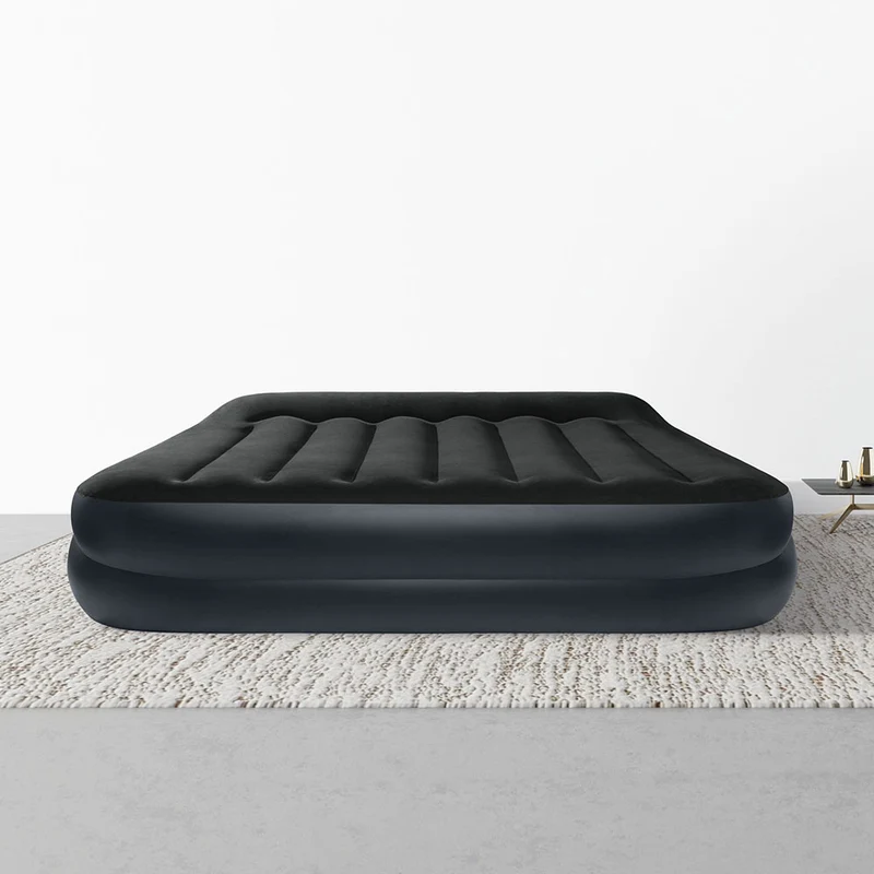 Luftbett Plus PillowRest, 152x203x42cm, mit FastFill Pumpe