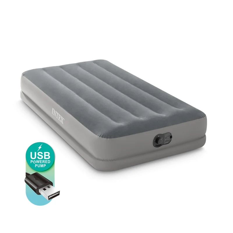 Luftbett Standard Prestige Mid-Rise, Twin, mit FastFill USB Pumpe
