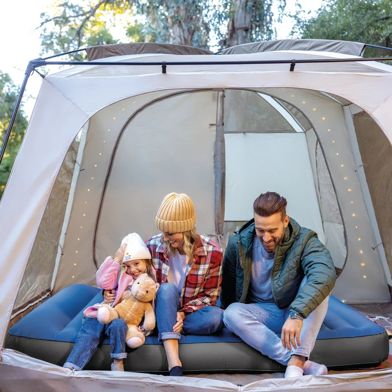 Camping Matratze Outdoor, 152x203x22cm, aus TPU, mit USB-Pumpe
