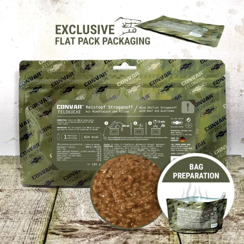 Feldküche Reistopf Stroganoff (1 Portion) 160g