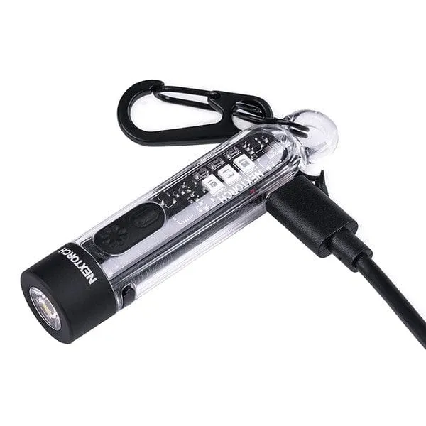 K40 Strobe wiederaufladbare LED Lampe als Schlüsselanhänger 700 Lumen