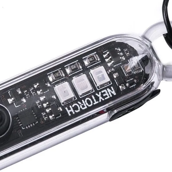 K40 Strobe wiederaufladbare LED Lampe als Schlüsselanhänger 700 Lumen