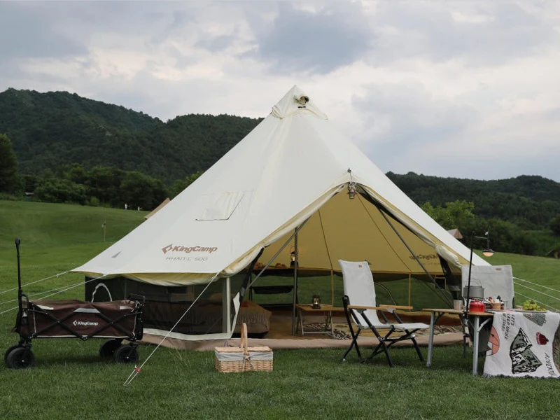 Khan C 500 Canvas Glamping Bell Tent