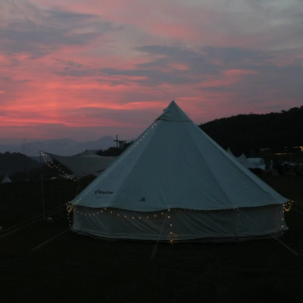 Khan C 500 Canvas Glamping Bell Tent