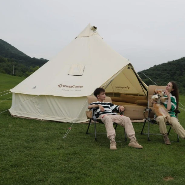Khan C 500 Canvas Glamping Bell Tent