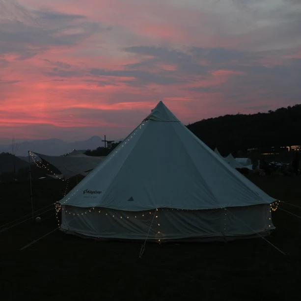 Khan C 400 Canvas Glamping Bell Tent