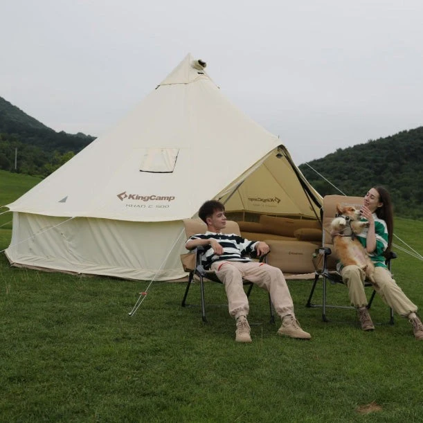 Khan C 400 Canvas Glamping Bell Tent