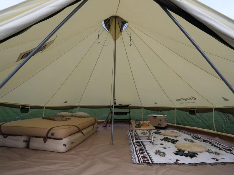 Khan C 400 Canvas Glamping Bell Tent