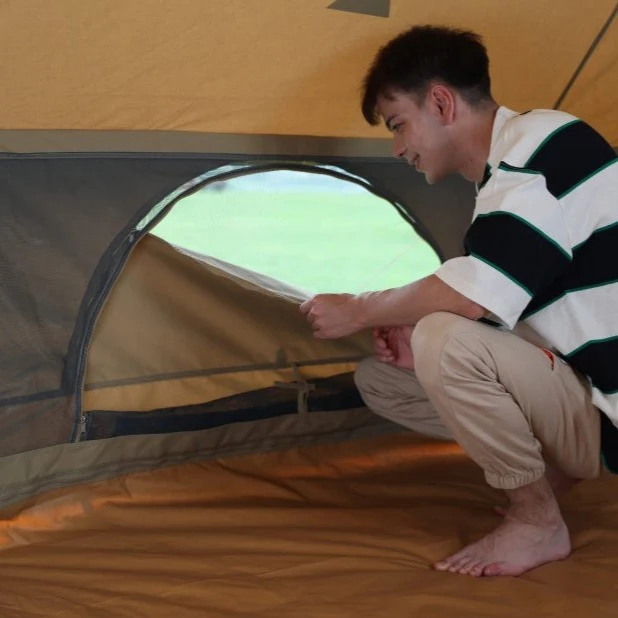 Khan 8 Person 4-Season Glamping Bell Camping Tent