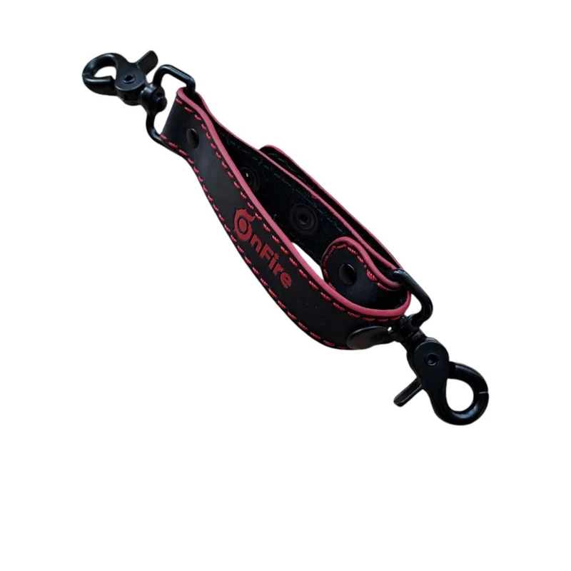 Premium Feuerwehr FireFighter Handschuhhalter aus echtem Leder