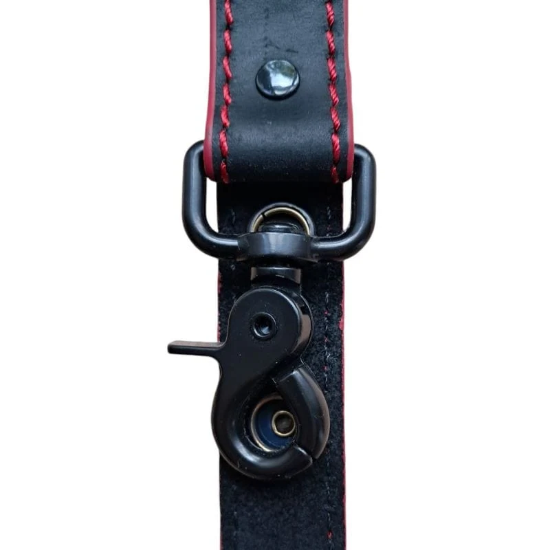 Premium Feuerwehr FireFighter Handschuhhalter aus echtem Leder