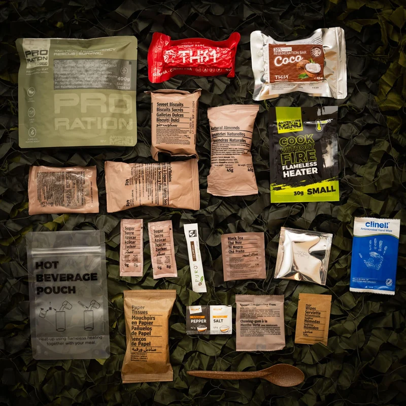 HALF DAY MENU II tactical meal ready to eat