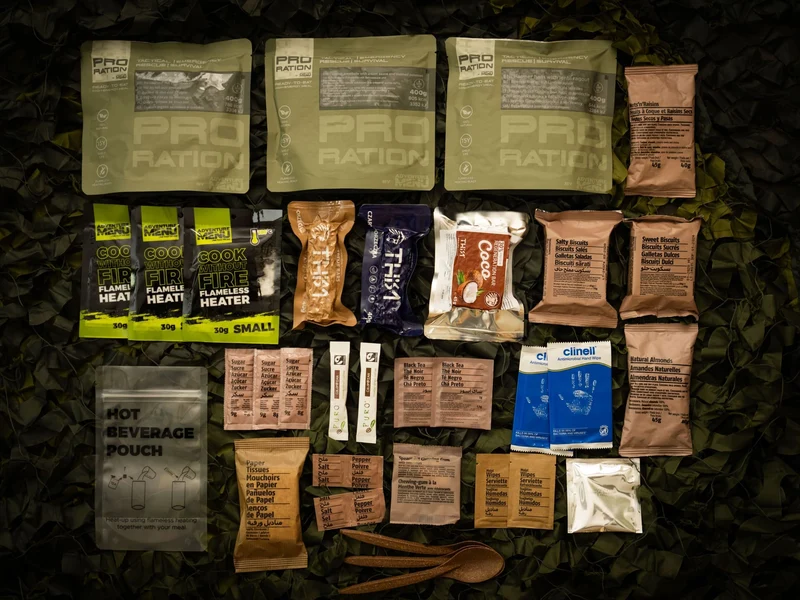 FULL DAY MENU III tactical meal ready to eat