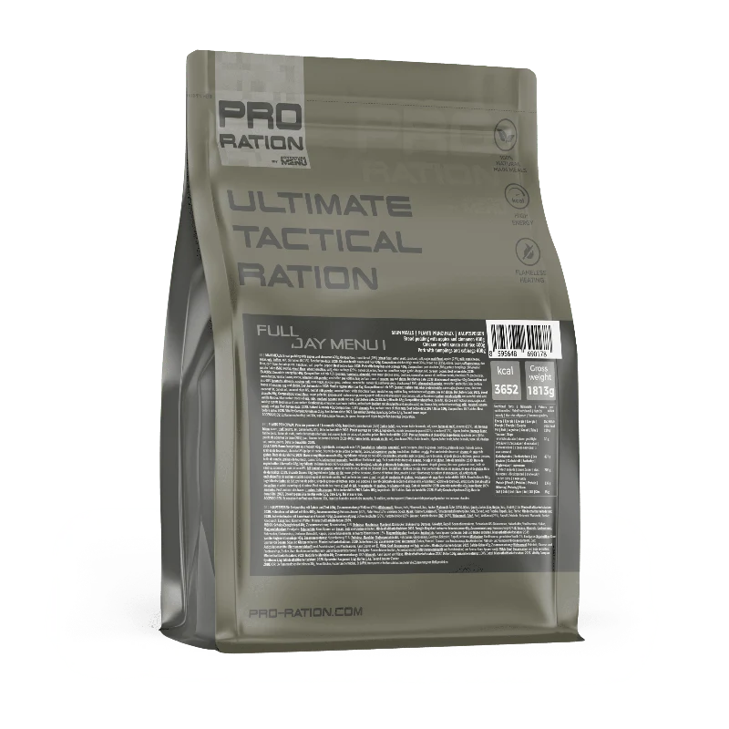 FULL DAY MENU I tactical meal ready to eat