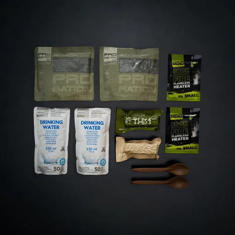 EMERGENCY FOOD WATER MENU V tactical meal ready to eat
