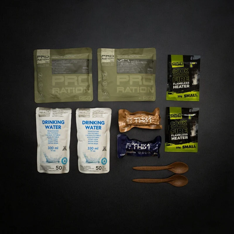 EMERGENCY FOOD WATER MENU II tactical meal ready to eat
