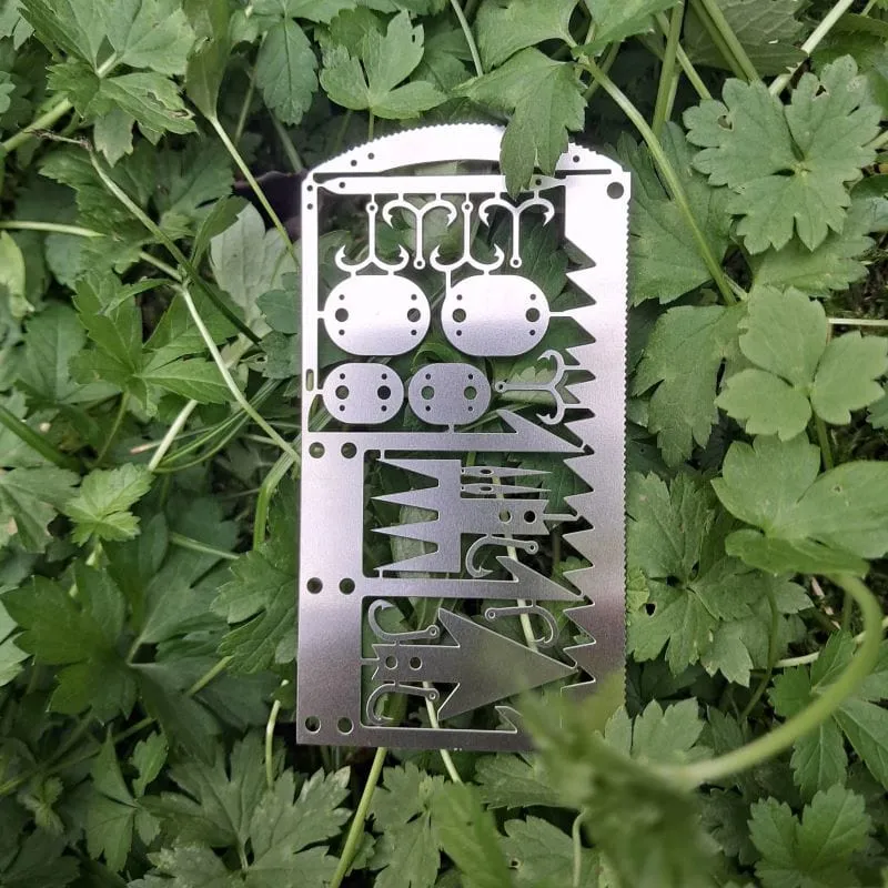 Ultraleichte Survival Tool Karte Angelzubehör EDC