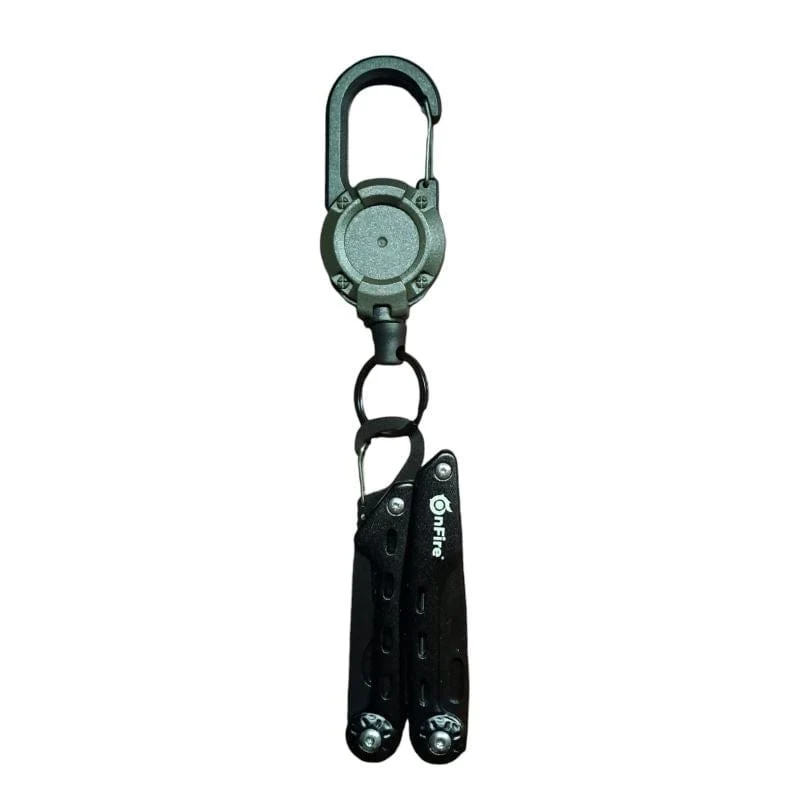 Schlüsselanhänger Toolhalter mit automatischem Aufrollmechanismus