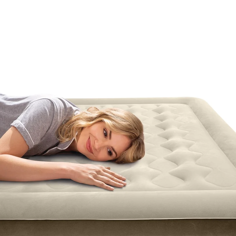 Luftbett Deluxe Ultra Plush, 152x203x46cm, mit FastFill Pumpe