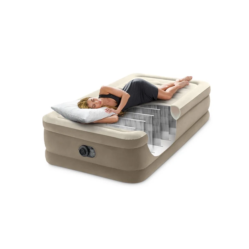 Luftbett Deluxe Ultra Plush, 99x191x46cm, mit FastFill Pumpe