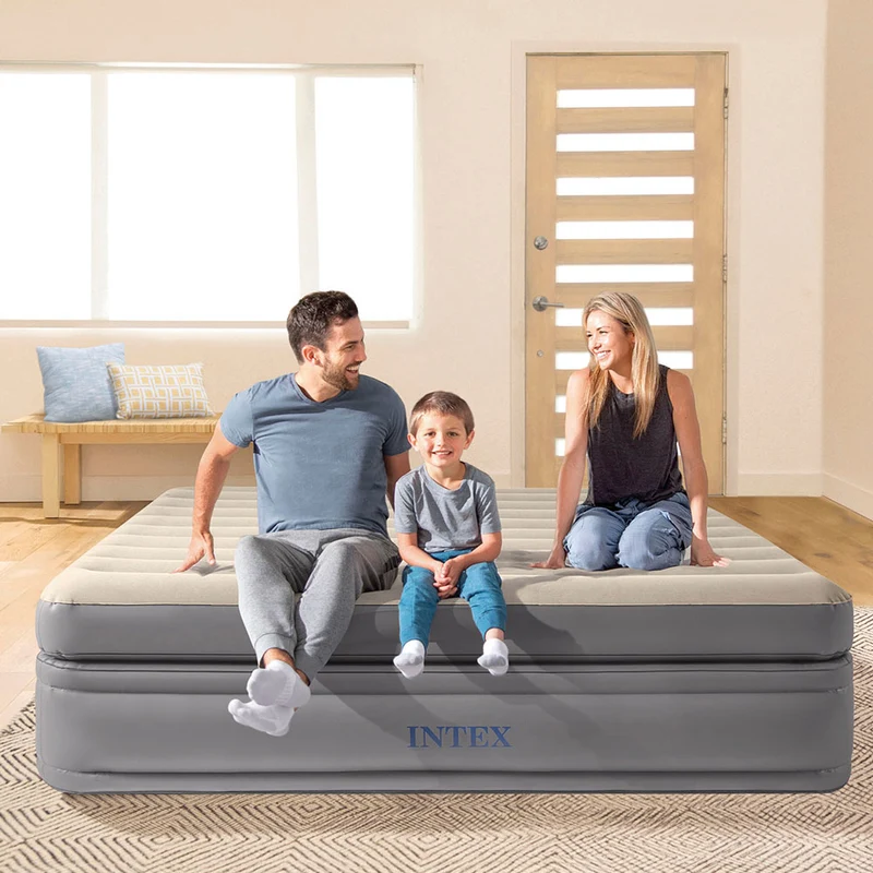 Luftbett Plus Prime Comfort, 152x203x51cm, mit FastFill Pumpe