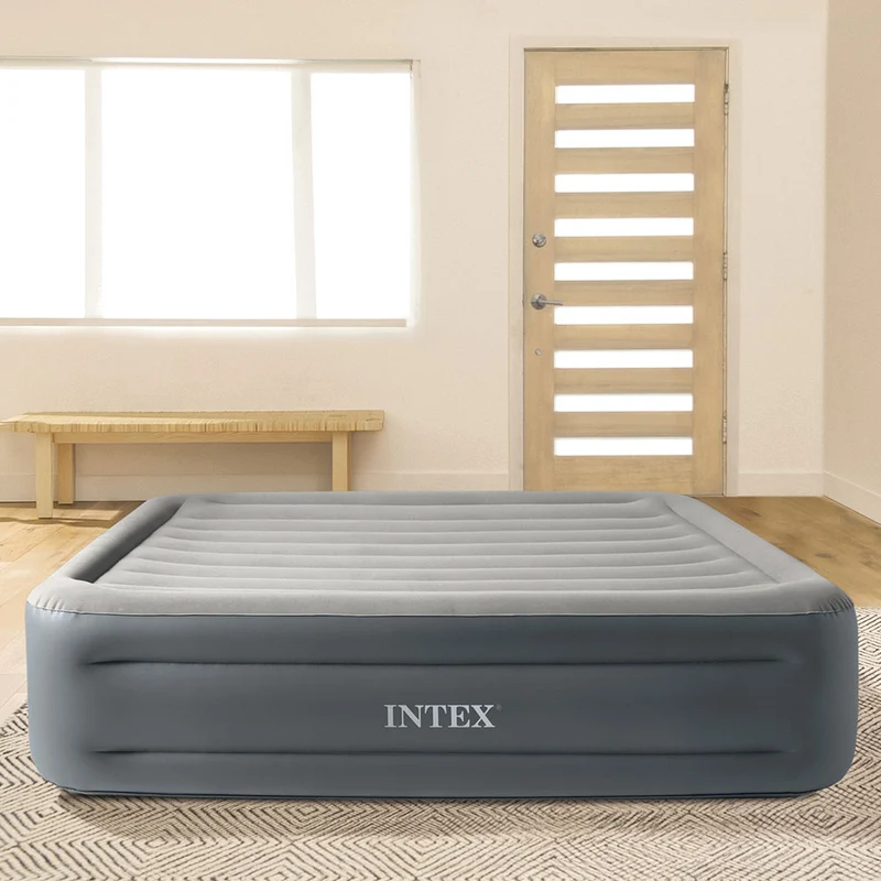 Luftbett Plus EssentialRest, 152x203x46cm, mit FastFill Pumpe