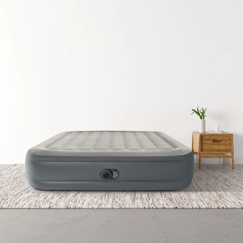 Luftbett Plus EssentialRest, 152x203x46cm, mit FastFill Pumpe