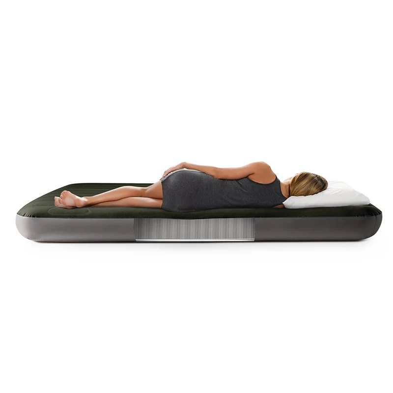 Luftbett Standard Downy, Twin, mit Fußpumpe