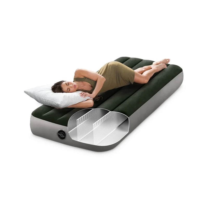 Luftbett Standard Downy, Cot, mit Fußpumpe