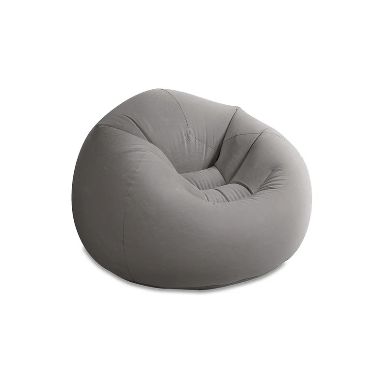 Sessel BeanlessBag grau, 107x104x69cm