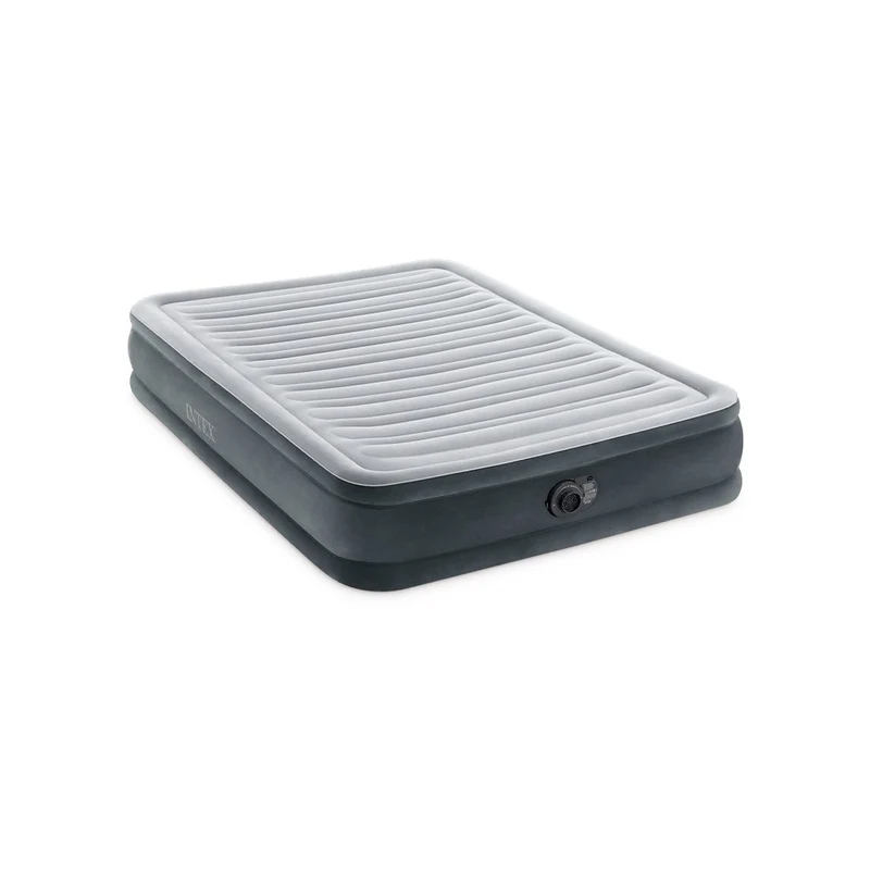 Luftbett Deluxe Comfort Plush MidRise, 137x191x33cm, mit FastFill Pumpe