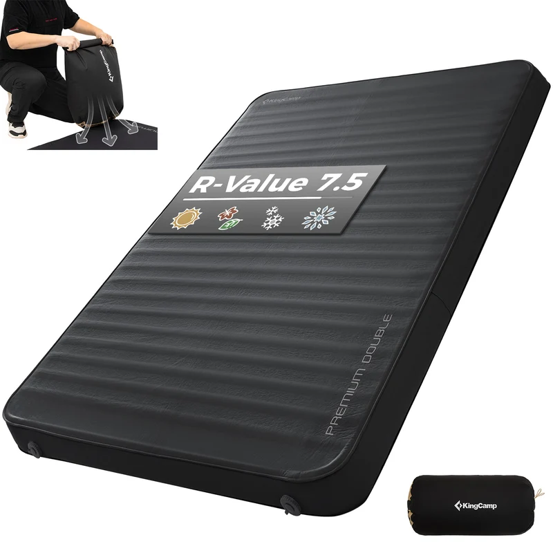 PREMIUM DOUBLE 7.5 Self-Inflating Foam Sleeping Pad