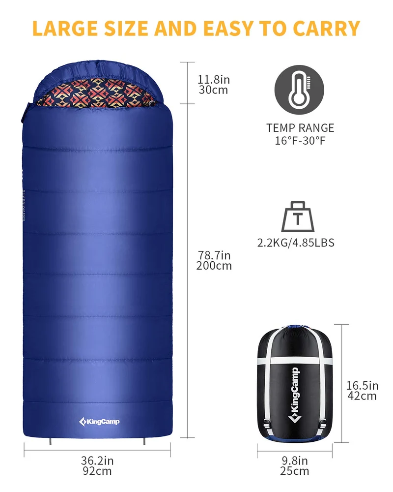 16F 3 Season 0 Degree Sleeping Bag