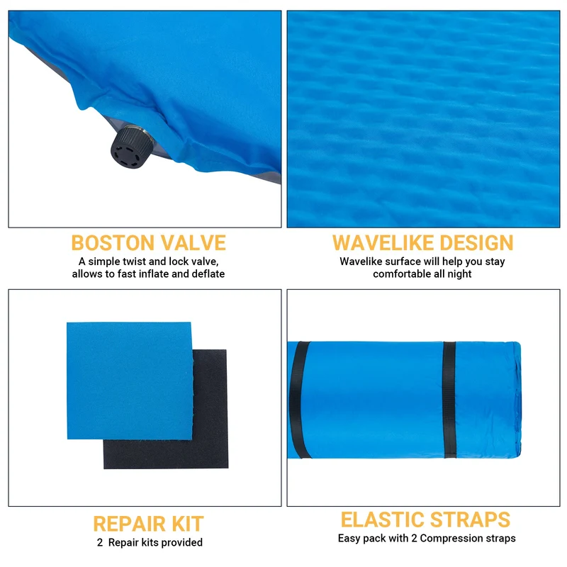 Double Self Inflating Sleeping Pad
