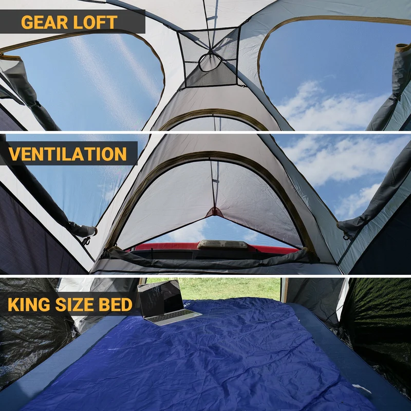 KingCamp ABRUZZO 2 Person Truck Tent