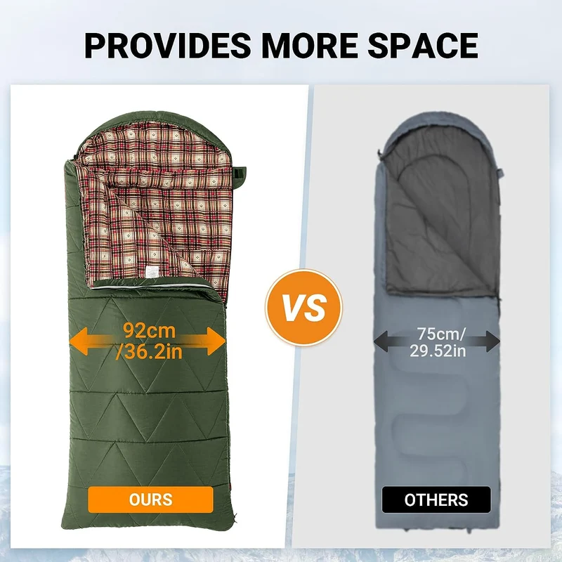35F Oversized 3-4 Season Sleeping Bag