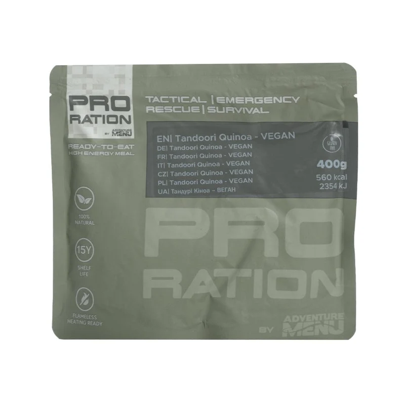 Tandoori Quinoa 400g tactical meal ready to eat