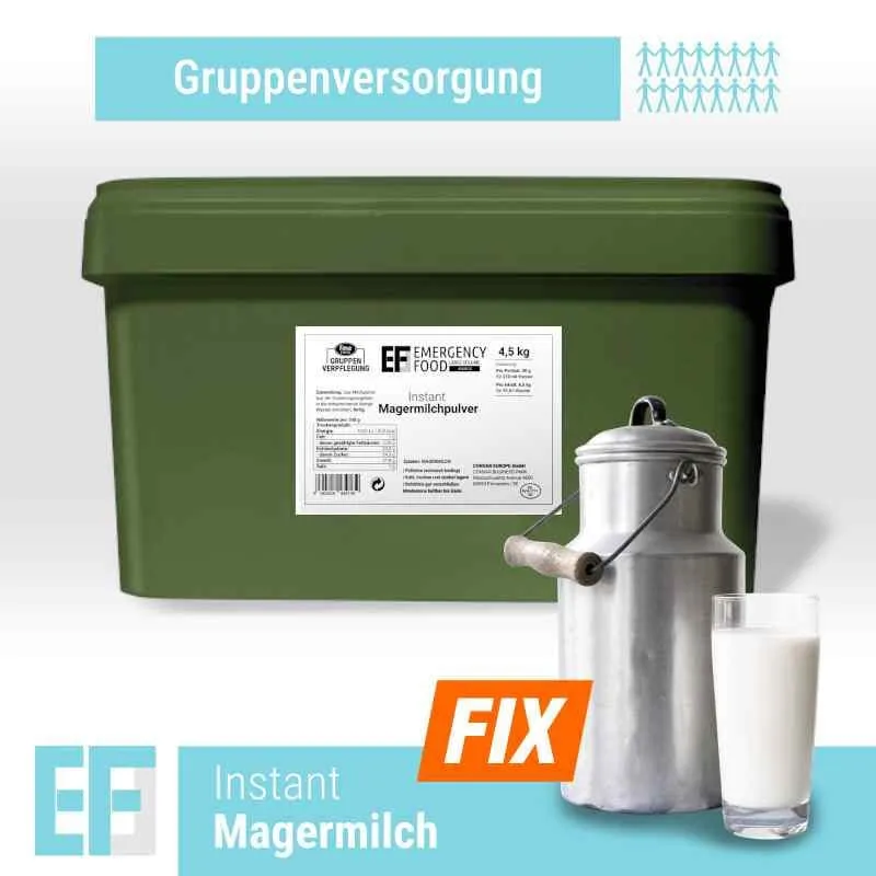 EF Instant Magermilchpulver (4,5kg) (ESL)