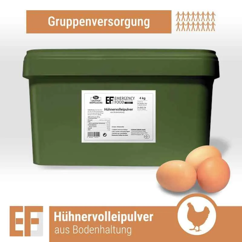 EF Hühnervolleipulver aus Bodenhaltung (4kg) (ESL)