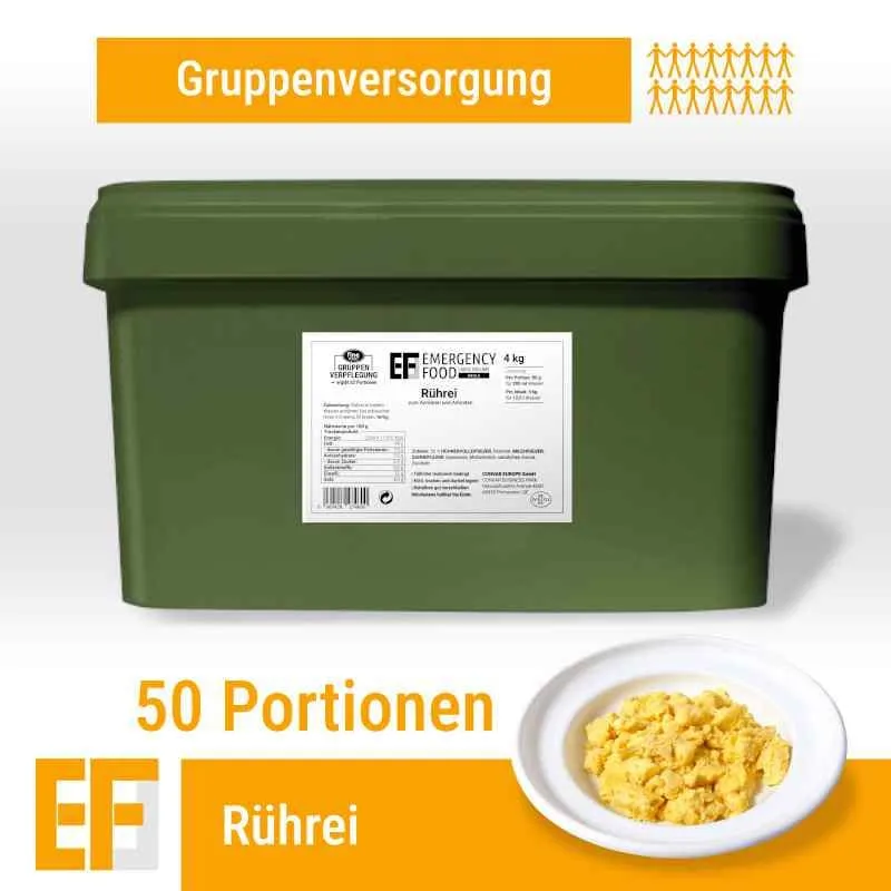 EF MEALS Rührei (4kg) (ESL) 2 x 25 Portionen
