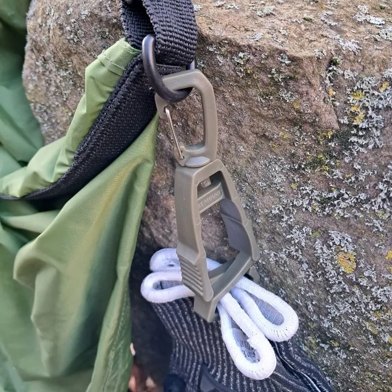 Handschuhhalter Clip mit Karabinerverschluss