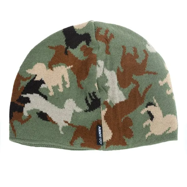 Teckeltarn Camo Beanie Niklas on Fire Limited Edition