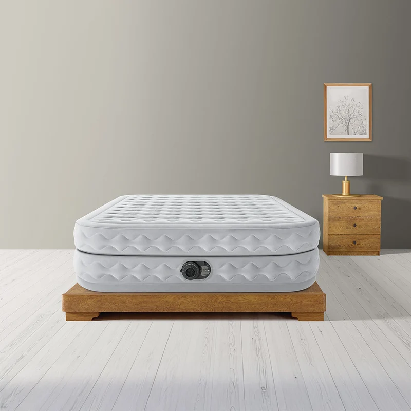 Luftbett Deluxe Supreme Air Flow, 152x203x51cm, mit FastFill Pumpe