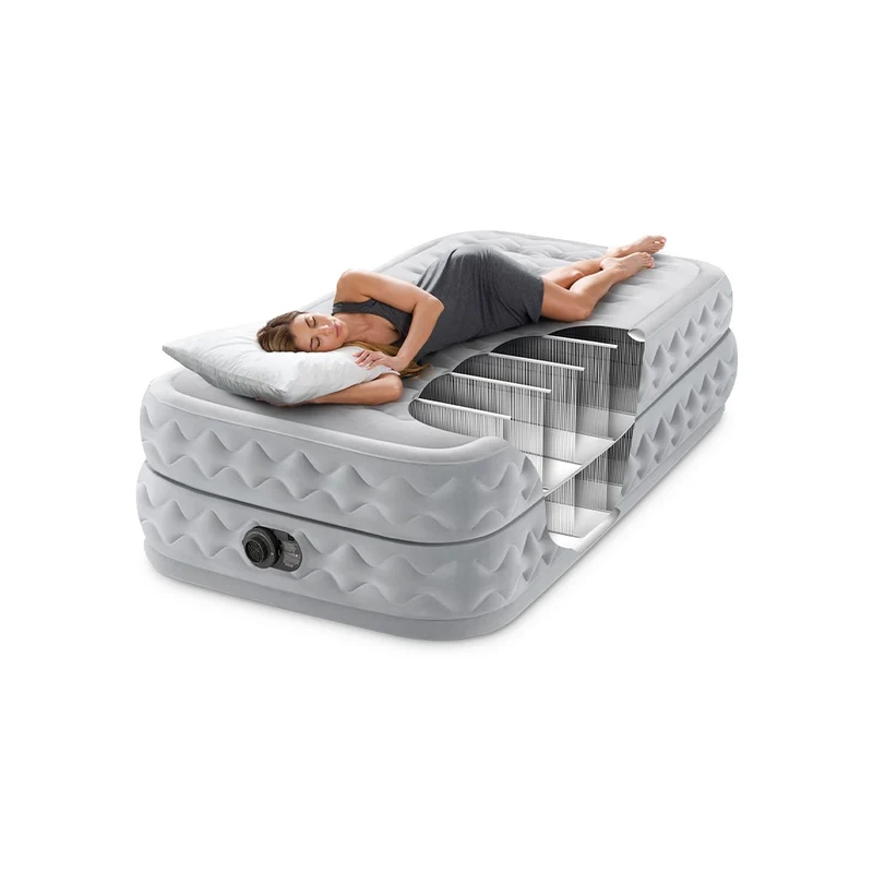 Luftbett Deluxe Supreme Air Flow, 99x191x51cm, mit FastFill Pumpe