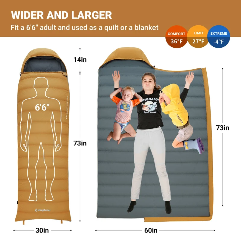 27F Duck Down Sleeping Bag